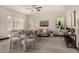 Inviting living area with neutral tones and comfortable seating at 2461 E Stephens Pl, Chandler, AZ 85225