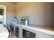 Convenient outdoor kitchen prep area including counterspace, storage, and stainless steel drawers, perfect for outdoor cooking at 26314 N 103Rd Dr, Peoria, AZ 85383