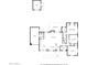 Detailed schematic floor plan showing layout of rooms, including primary bedroom, kitchen and living area at 3201 E Colter St, Phoenix, AZ 85018
