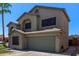 Beautiful desert landscaped home with mature palm tree and two car garage at 4331 E Redwood Ln, Phoenix, AZ 85048