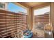 This is an inviting outdoor covered patio with a privacy screen that offers a versatile play area at 4562 S Park Grove St # 101, Gilbert, AZ 85297