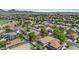 Aerial view of residential neighborhood featuring mature trees and private pools at 4566 E La Costa Dr, Chandler, AZ 85249