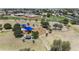 Aerial view of the community park with a playground and open green space at 4566 E La Costa Dr, Chandler, AZ 85249