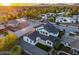 Birds eye view of a spacious two story home with manicured lawn in a serene neighborhood during golden hour at 4813 E Earll Dr, Phoenix, AZ 85018