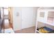 Bedroom features a bunk bed and closet with sliding doors at 5515 E Elena Ave, Mesa, AZ 85206