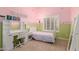bedroom with vanity, desk, and window with shutters at 5731 W Gail Dr, Chandler, AZ 85226