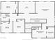 Floor plan showcases the layout of the second floor, including bedrooms, bathrooms, and closet locations at 14161 W Poinsettia Dr, Surprise, AZ 85379