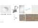 Bathroom design elements including countertop, faucet, cabinet, and floor tile at 16190 W Bajada Rd, Surprise, AZ 85387