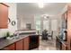 Kitchen offers sleek appliances, ample counter space, and seamless integration with dining area at 1941 S Pierpont Dr # 1037, Mesa, AZ 85206