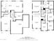 Detailed floor plan showcasing the layout of rooms, dimensions, and total area for the first and second floor at 1953 E Lafayette Ave, Gilbert, AZ 85298