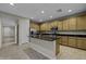 A kitchen with granite countertops, stainless steel appliances, and tile floors at 1953 E Lafayette Ave, Gilbert, AZ 85298