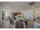 Bright, open living space flowing into the kitchen with modern décor and tile flooring at 2121 W Sonoran Desert Dr # 86, Phoenix, AZ 85085