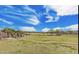 Expansive community lawn area with walking paths and desert landscaping features blue skies and community houses in background at 3704 E Haflinger Rd, San Tan Valley, AZ 85140