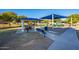 The playground has shade structures with picnic tables and BBQ grills at 3947 W Maggie Dr, San Tan Valley, AZ 85144