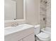 Bathroom featuring a shower-tub combo and modern vanity at 4154 W Morten Ave, Phoenix, AZ 85051