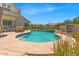 Beautiful private pool with plenty of room for seating, entertaining and relaxation at 4402 E Barwick Dr, Cave Creek, AZ 85331