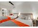 Comfortable bedroom with two beds, ceiling fan, and ample natural light at 6432 E El Sendero Rd, Carefree, AZ 85377