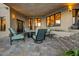 Charming outdoor patio with comfortable seating, perfect for relaxation at 6432 E El Sendero Rd, Carefree, AZ 85377