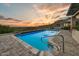 Beautiful pool with mountain views, ideal for relaxation and enjoying desert sunsets at 6432 E El Sendero Rd, Carefree, AZ 85377