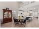Open-concept floor plan showcasing the kitchen, dining area, and upstairs loft at 7123 W Andrea Dr, Peoria, AZ 85383