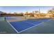 A community pickleball court provides opportunities for outdoor recreation and an active lifestyle in a scenic setting at 7128 E Bramble Berry Ln, Scottsdale, AZ 85266
