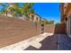 Desert landscaping with privacy wall in the backyard at 7492 E Via De Luna Dr, Scottsdale, AZ 85255