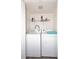 Convenient laundry room with full-size washer and dryer hookups and ample storage at 12830 S Wakial S Loop, Phoenix, AZ 85044