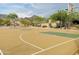 Outdoor basketball court with desert mountain views in a planned community at 14657 N 103Rd Way, Scottsdale, AZ 85255