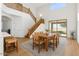 Elegant dining area with wood floors, abundant light, and easy access to the outdoors at 18132 W Cardinal Dr, Goodyear, AZ 85338