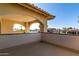 Covered balcony view showing the waterway and beautiful homes nearby at 1834 E Willow Tree Ct, Gilbert, AZ 85234