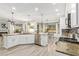 Spacious kitchen and living space featuring granite countertops and stainless steel appliances at 1953 W Lark Dr, Chandler, AZ 85286
