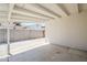 Covered patio area offering ample space for outdoor seating and entertaining at 2337 E Contessa St, Mesa, AZ 85213