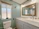Bathroom with a vanity and a window at 2701 E Allred Ave # 171, Mesa, AZ 85204