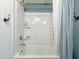 Bathroom featuring a shower and tub combination at 2701 E Allred Ave # 171, Mesa, AZ 85204