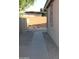 Rock backyard with built in seating and a small rock fire pit at 3247 E Lark Ct, Gilbert, AZ 85297