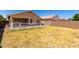 A large backyard with a nice fence at 36538 W La Paz St, Maricopa, AZ 85138