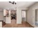 Open-concept kitchen with stainless steel appliances and lots of counter space at 36538 W La Paz St, Maricopa, AZ 85138