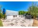 Outdoor kitchen with built-in grill and counter space, perfect for outdoor cooking and dining at 4442 E Fairbrook St, Mesa, AZ 85205