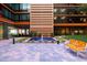Exterior courtyard with tiled surface, fountain, and bench seating at 4808 N 24Th St # 1228, Phoenix, AZ 85016
