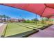 Enjoy time outdoors on this active adult community's bocce ball court at 5024 S Citrus Ct, Gilbert, AZ 85298