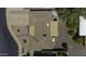 Rooftop view shows an AC unit and vents and decorative rock ground cover surrounding the property at 5148 E Edgewood Cir, Mesa, AZ 85206