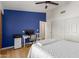 Bedroom featuring a desk area, natural light, and comfortable bed at 6017 E Kathleen Rd, Scottsdale, AZ 85254