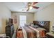 Bedroom with ceiling fan at 8769 W Washington St, Tolleson, AZ 85353