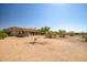 Wide shot showing the home's backyard with in-ground hot tub at 1032 E Dolores Rd, Phoenix, AZ 85086