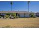 Spacious backyard with patio and room to create your own landscape at 11133 W Cameo Dr, Sun City, AZ 85351