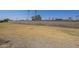 Spacious backyard with privacy wall and room to create your own landscape at 11133 W Cameo Dr, Sun City, AZ 85351