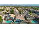 Aerial view of a charming suburban community with mature landscaping and easy street access at 11622 W Palm Brook Dr, Avondale, AZ 85392