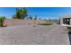 Spacious backyard with gravel, artificial grass, stepping stones and block wall at 13012 N 36Th Dr, Phoenix, AZ 85029
