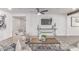 Cozy living room with comfortable seating, decorative accents and a ceiling fan at 13012 N 36Th Dr, Phoenix, AZ 85029