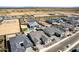 New construction homes with desert landscaping, neutral tones, tile roofs, and block wall fenced yards, and mountain views at 13619 W Hackamore Dr, Peoria, AZ 85383